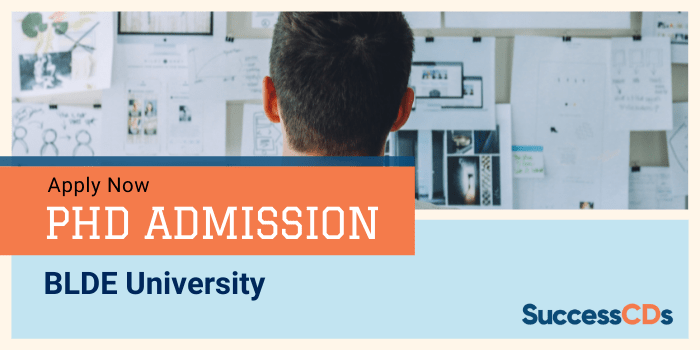 BLDE University PhD Admission 2021