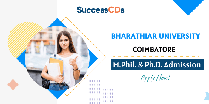 Bharathiar University, Coimbatore announces Common Eligibility Test 2021 for M.Phil Program