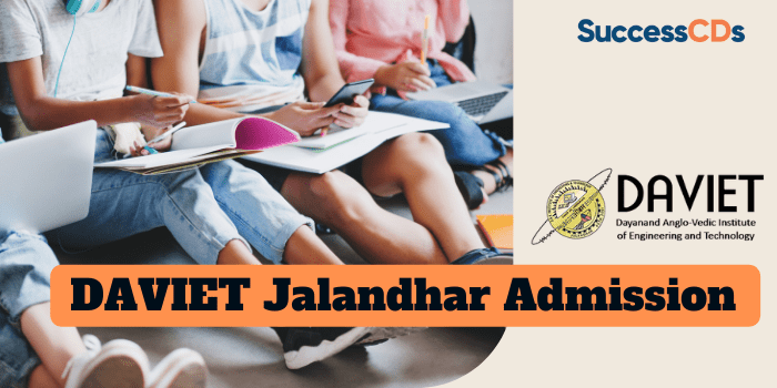 DAVIET Jalandhar Admission 2021