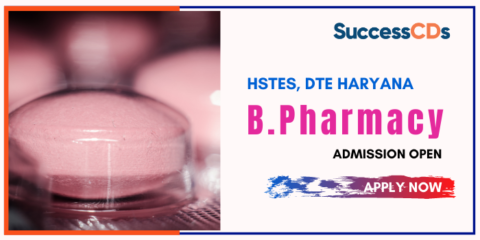 Haryana B. Pharmacy Admission 2021 Application Form, Dates