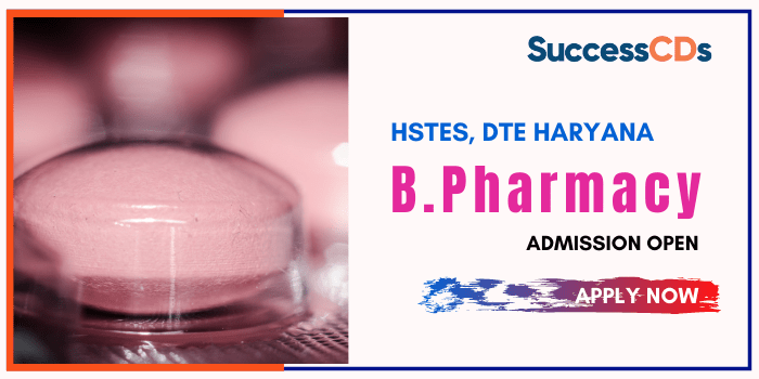 Haryana B.Pharmacy Admission 2021