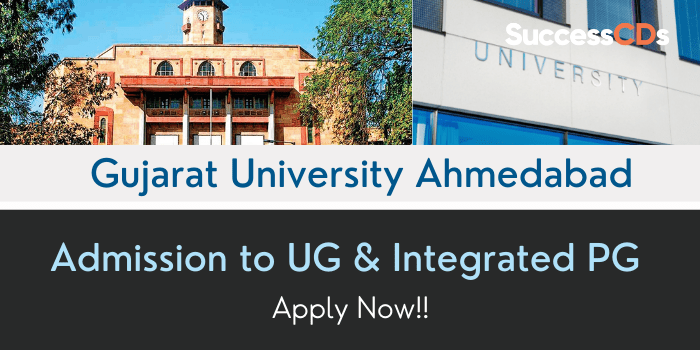 Gujarat University Admission 2021 Courses, Eligibility, Dates, Application Form