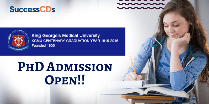 KGMU PhD Program Admission 2021