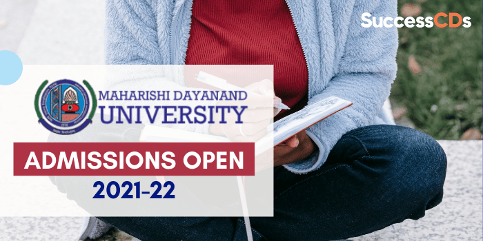 Maharshi Dayanand University Admission 2021