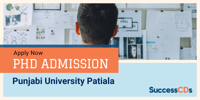 Punjabi University Patiala PhD Admission 2021