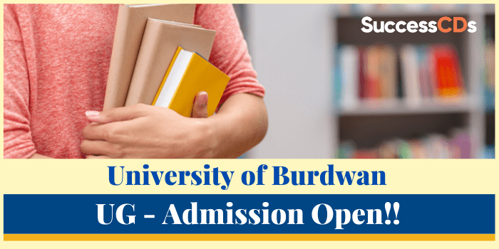 University of Burdwan UG Admission 2021