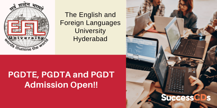 the english and foreign languages university hyderabad admission