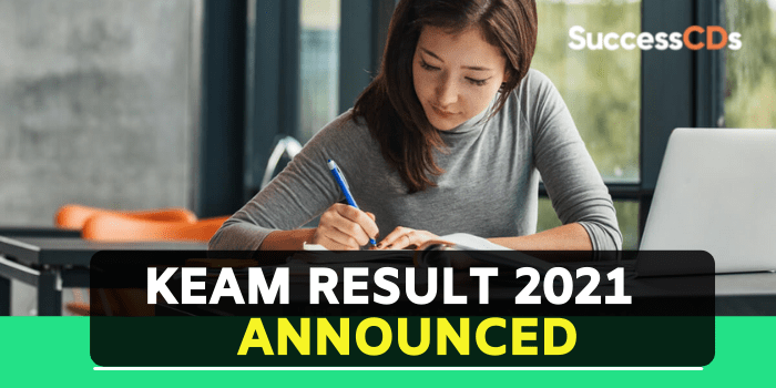 KEAM Result 2021 Announced, Check KEAM Scores
