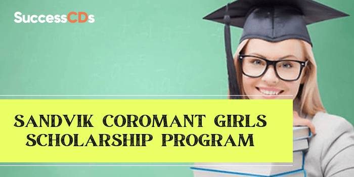 Sandvik Coromant Girls Scholarship Program 2021