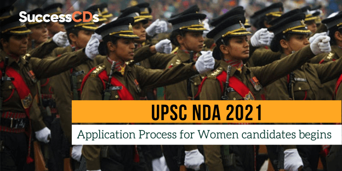 UPSC NDA 2021 Application Process for women candidates begins last date October 8