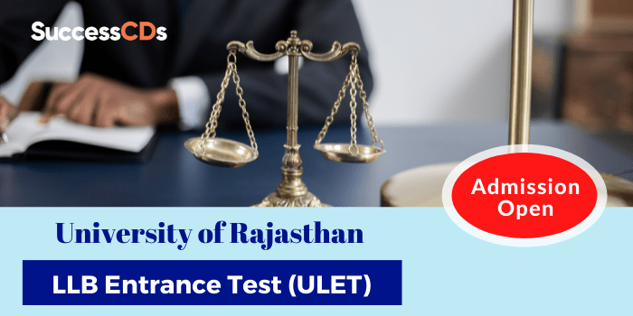 University of Rajasthan LLB Entrance Test (ULET) 2021