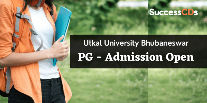 Utkal University PG Admission 2021