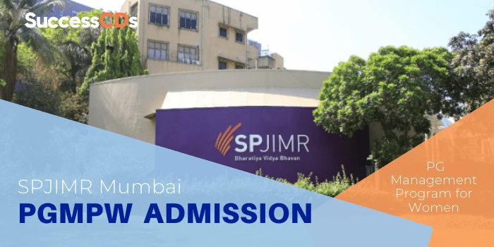 SPJIMR PG Management Program for Women Admission 2022