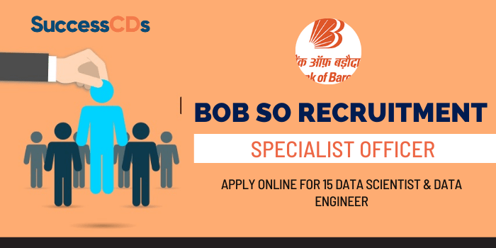 BOB Specialist Officer (SO) Recruitment 2021