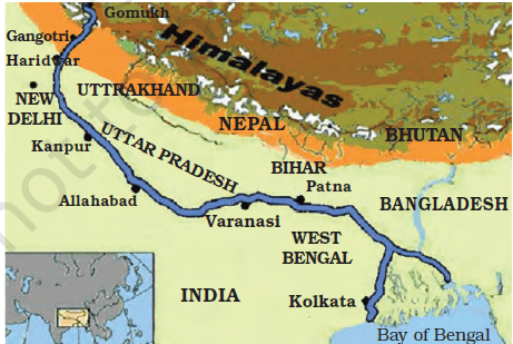 ganga map