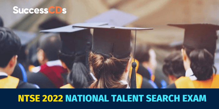 DEO Andhra Pradesh announces State Level National Talent Search Exam (NTSE) 2022 for Class 10 Students, Apply now Andhra Pradesh State Level NTSE - District Education office Andhra pradesh invites application for state level National Talent Search Examination (NTSE) for students studying in Class X. The examination is conducted every year at two levels: Stage-I (State Level) and Stage-II (National Level). Candidates who will qualify the Stage I examination will be eligible to appear for Stage-II examination, conducted by NCERT. Read on for more details on Andhra Pradesh NTSE 2022. Andhra Pradesh NTSE Dates 2022 Application online submission from: 29th October 2021 Last date for Upload the candidate's application by the concerned Head Master: 30th November 2021 Last date for payment of fee: 01st December 2021 District Educational Office concerned by the School (HMs/ Principals/ Correspondent): 06th December 2021 NTSE Exam Date: 23rd January 2022 (Sunday) [09:30 AM to 11:30 AM; 02:00 PM to 04:00 PM] Andhra Pradesh NTSE Eligibility Criteria 2022 Students who are studying X Class during the current academic year i.e., 2021 - 22 in any recognized schools as well as the students studying in Open Distance Learning Mode with below age of 18 years (as on July 1st 2021). Appearing in Class X Examination for the first time including Kendriya Vidyalayas Navodaya Samitis and schools affiliated to CBSE & ICSE New Delhi are only eligible Andhra Pradesh NTSE Application Form 2022 Applications should be uploaded in the website: www.bse.ap.gov.in and printed Nominal Rolls should be submitted in the DEO'S office of the District Concerned only. Completed application form should be signed by the Principal of the School much before the last date of submission. The candidates as well as the Principal of the school must adhere to the last date for submission of the Application Form. Exam Fee The Examination Fee is Rs.200/- per candidates; the examination fee has to be paid through AP CFMS which has generated after submission of online application Selection Process Stage-I, selection will be done by States/ UTs and those who qualify Stage-I, will be eligible to appear for Stage-II examination, conducted by NCERT NTSE Exam Pattern State level Examination will be conducted in two sessions on the same day as per details given below Mental Ability Test (MAT) Paper ! -100 No. of Questions; 100 No. of Marks; Duration: 120 Minutes Scholastic Aptitude Test (SAT) Paper 2 – 100 No. of Questions; 100 No. of Marks; Duration: 120 Minutes. Paper 2 will be conducted in Telugu, English, Urdu and Hindi medium at all the headquarters of 13 districts in the state. Qualifying Marks Qualifying marks for candidates from General Category is 40% in each paper and for candidates from SC, ST and PH is 32% in each paper Language Test Qualifying in nature and marks obtained for Language Test will not be counted for final merit For more details and to apply online, please visit official website