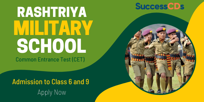 Rashtriya Military School Admission 2022 for Class VI and IX