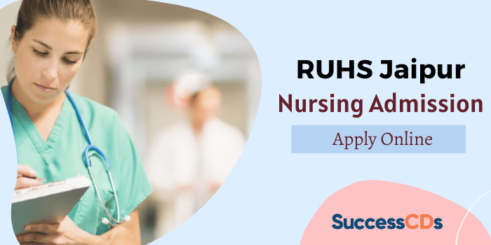 RUHS Jaipur Nursing Admission 2021