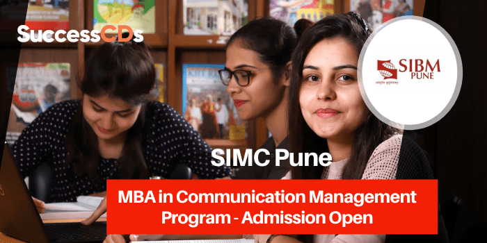 SIMC Pune MBA in Communication Management Admission 2022
