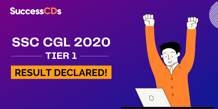 SSC CGL 2020 Tier 1 results declared, Check now