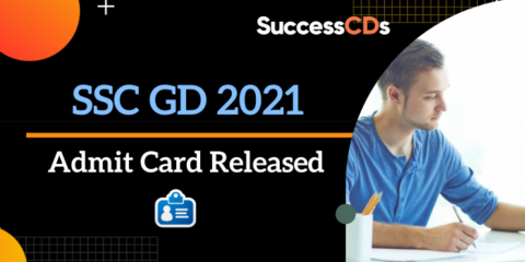 SSC GD 2021 Admit Card released, steps to download