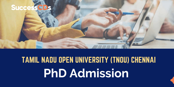 TNOU Admission PhD Application