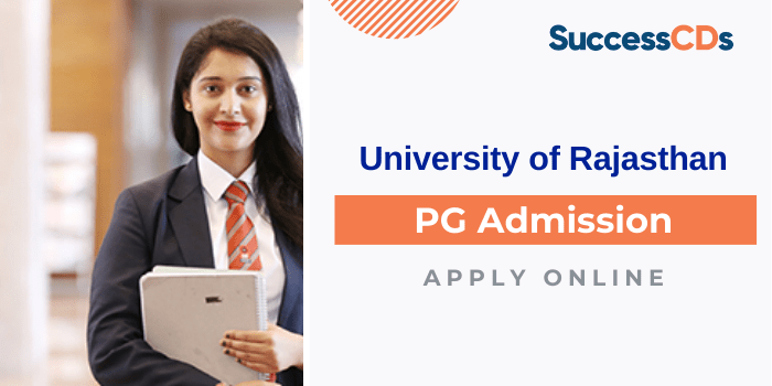 University of Rajasthan PG Admission 2021
