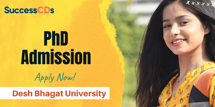 Desh Bhagat University PhD Admission 2021