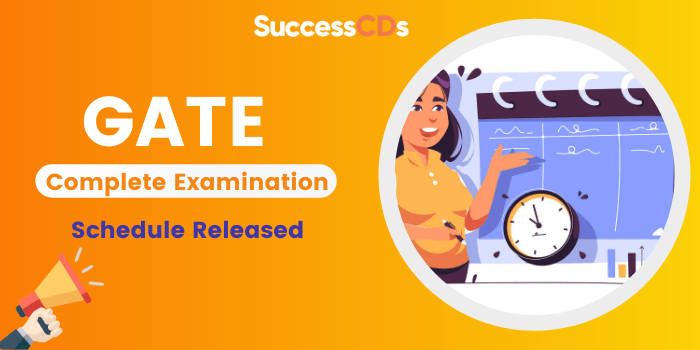 GATE 2022 Complete Examination Schedule Released