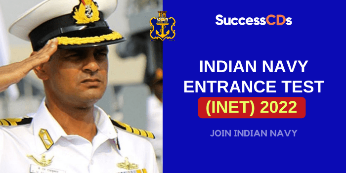 Indian Navy Entrance Test 2022