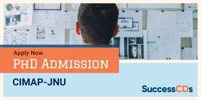 Jawaharlal Nehru University CIMAP PhD Admission 2022