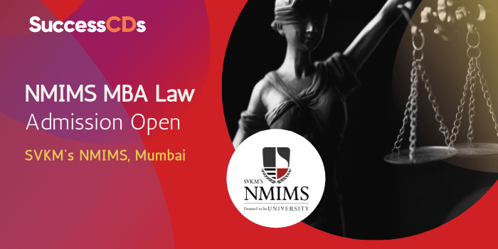 NMIMS MBA (Law) Admission 2022
