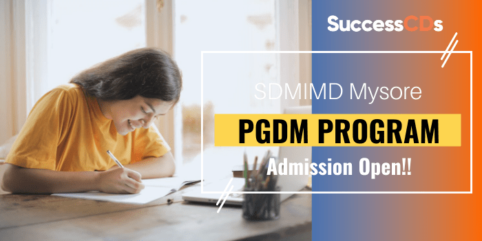 sdmimd mysore pgdm admission 2022