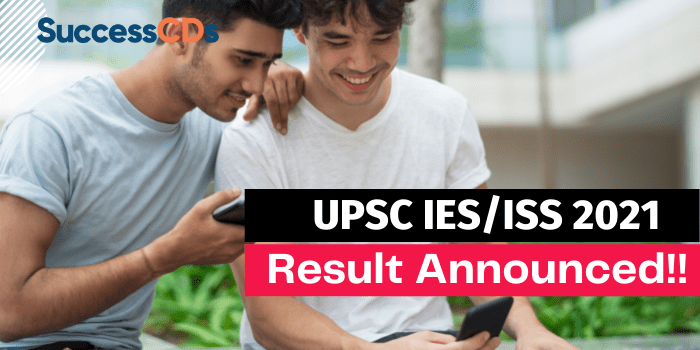 UPSC IES-ISS 2021 Result declared