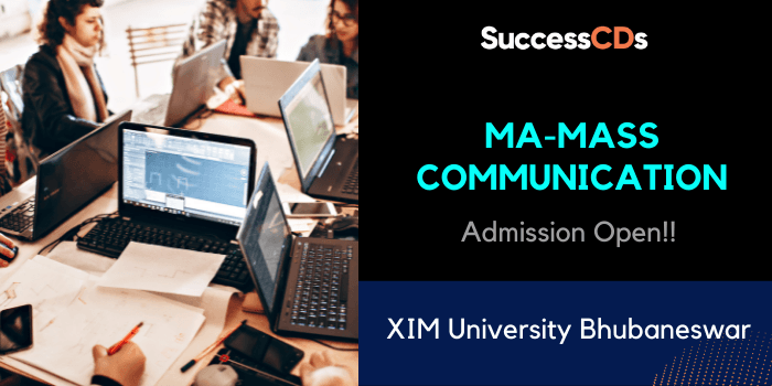 XIM University MA Mass Communication Admission 2022