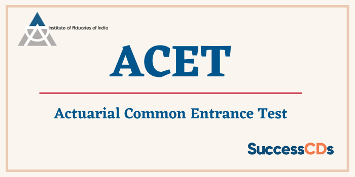 ACET 2022 December Exam Notification Out