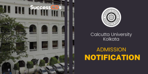 Calcutta University Admission Notices 2024
