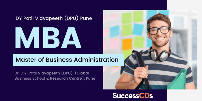 DPU Pune MBA Admission 2022