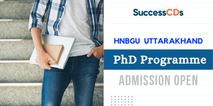 HNBGU Admission PhD Course 2022