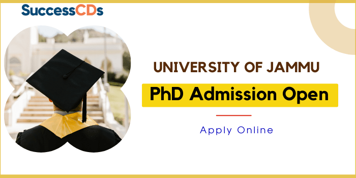 Jammu University PhD Admission 2022