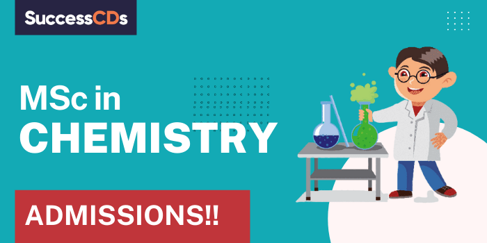 M.Sc. in Chemistry Admission Notifications