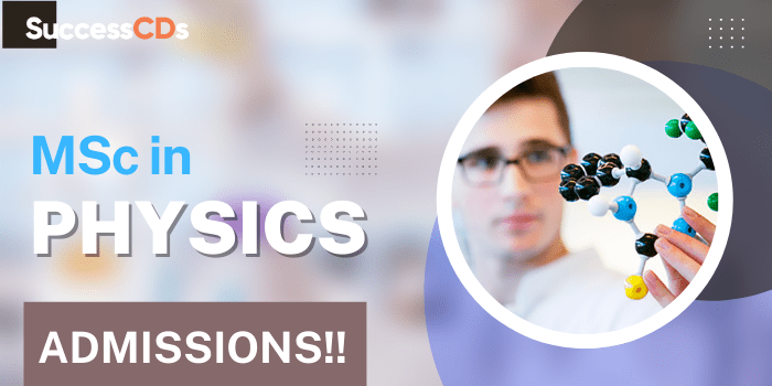 MSc in Physics Admissions
