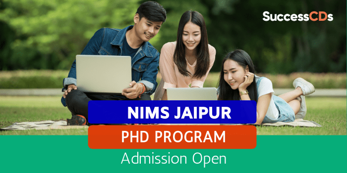 NIMS Jaipur PhD Admission