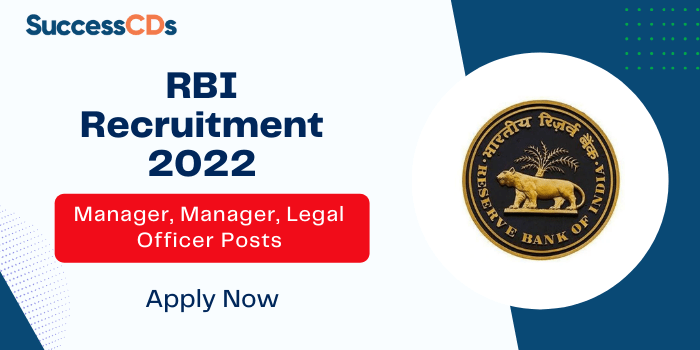 RBI Recruitment 2022 Notification for 14