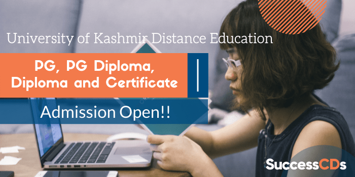 University of Kashmir Distance Education Admission