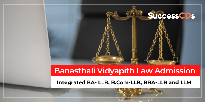 Banasthali Vidyapith announces Law Admission 2022. Check out the Courses, Dates, Eligibility Application and Selection process for Banasthali Vidyapith Law Admission 
