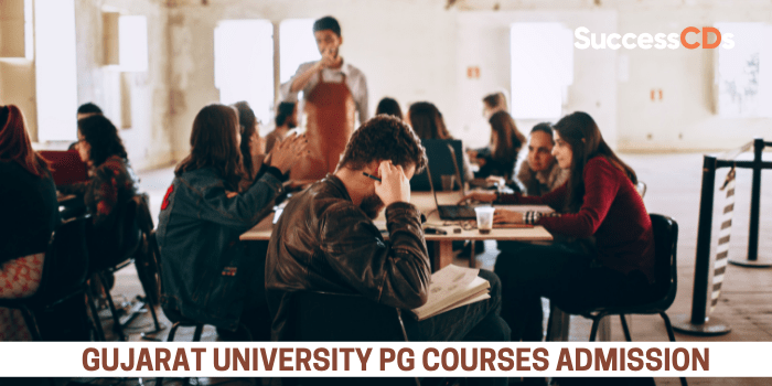 Gujarat University Admission PG Course 2022