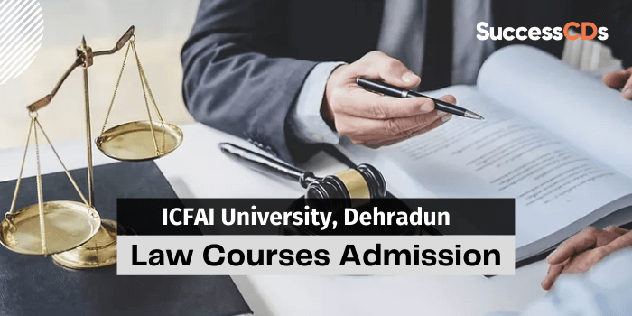 ICFAI University Law Courses Admission 2022