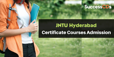 JNTU Hyderabad Distance Education Certificate Courses Admission 2022 23 JNTU Hyderabad Distance Education Certificate Courses Admission 2022 23