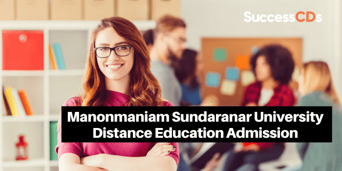 Manonmaniam Sundaranar University Distance Education Admisison
